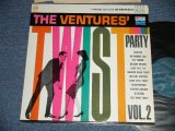 画像: THE VENTURES - TWIST PARTY VOL.2  ( Matrix # A) BST-8014 SIDE-1 1A    B) BST-8014-1A-(SIDE-2)2 ) (MINT-/Ex++) / 1962 US AMERICA ORIGINAL 1st Press "TURQUOISE Label" STEREO  Used  LP 