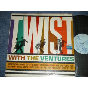 画像: THE VENTURES - TWIST WITH THE VENTURES (Matrix Number ) BLP 2010 -SIDE1-1B   B) BLP 2010-SIDE2-1D) ( Ex-/Ex-  EDSP) / 1962 US ORIGINAL 1st Press " LIGHT BLUE  Label"  MONO Used  LP 