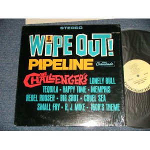 画像: THE CHALLENGERS  - WIPE OUT! (MINT-/MINT- )   /   US AMERICA 2nd Press "LIME YELLOW Label"  STEREO Used LP 