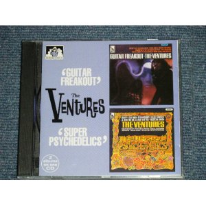 画像: THE VENTURES - GUITAR FREAKOUT + SUPER PSYCHEDELICS ( 2 in 1 ) (Ex+++/MINT) / 1995  UK & EU Used CD 