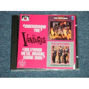 画像: THE VENTURES -  UNDERGROUND FIRE + HOLLYWOOD METAL DINAMIC ( 2 in 1 ) (VG++/MINT) / 1996 UK& EU  Used  CD 