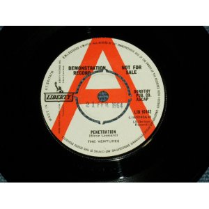 画像: THE VENTURES - PENETRATION ( MINT-/MINT- ) / 1964  UK ENGLAND ORIGINAL "WHITE LABEL PROMO" Used 7" SINGLE 