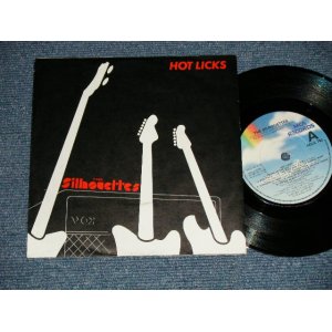 画像: THE SILHOUETTES - HOT LICKS : BEHIND EVERY CLIFF THERE IS A SILVER SHADOW (MINT-/MINT-) / 1981 UK ENGLAND ORIGINAL Used 7"45 Single 