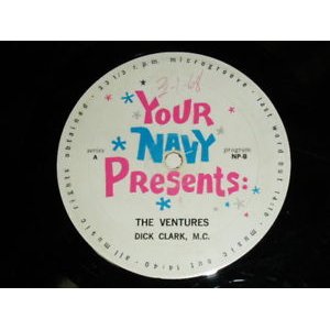 画像: THE VENTURES / DICK CLARK : M.C. - YOUR NAVY PRESENTS ( - /Ex++ ) / 1968 US AMERICA "NAVY USING / SPECIAL RE-RECORDINGS" Used LP 