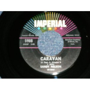 画像: SANDY NELSON - CARAVAN : SANDY  ( Ex+++/Ex+++ )  /  1963 US AMERICA ORIGINAL Used 7" Single 