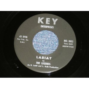 画像: THE LEGENDS - LARIAT : GAIL  ( Ex++/Ex++)  /  US AMERICA ORIGINAL Used 7" Single 