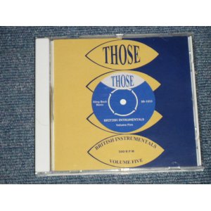 画像: V.A. Various OMNIBUS - THOSE BRITISH INSTRUMENTALS  Volume FIVE( NEW ) /  2008 EU  "Brand New" CD-R 