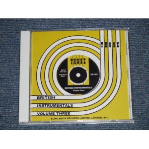 画像: V.A. Various OMNIBUS - THOSE BRITISH INSTRUMENTALS  Volume THREE( NEW ) /  2007  EU  "Brand New" CD-R 