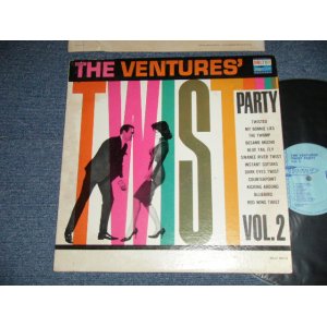 画像: THE VENTURES - TWIST PARTY VOL.2  (   Matrix Number A) BLP 2010 -1-1C-1   B) BLP 2010- 2-1C) (Ex+/Ex++ ) / 1962 US ORIGINAL RELEASE VERSION " LIGHT BLUE  Label" MONO Used  LP 