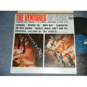 画像: THE VENTURES - ON STAGE  ( Matrix # A)BLP-2035 2 SIDE-1/B)BLP-2035-2 SIDE-2) ( Blue with Silver Print Label)( Ex++/eX+, Ex+++  ) / 1965  US AMERICA  ORIGINAL MONO Used  LP