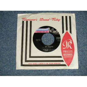 画像: VERONICA (RONNIE SPECTOR) -  A) SO YOUNG  B) LARRY L  (Ex+++/Ex++) /   1964 US AMERICA  ORIGINAL Used 7" SINGLE  with COMPANY SLEEVE