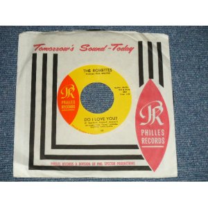 画像: THE RONETTES - DO I LOVE YOU ( Ex++++/Ex+++ ) /  1964 Version US AMERICA  "YELLOW LABEL"  Used 7" SINGLE 