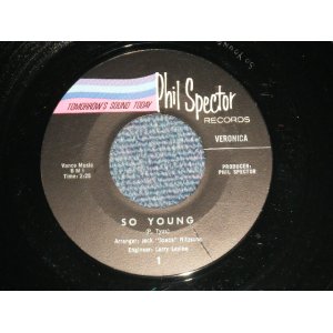 画像: VERONICA (RONNIE SPECTOR) -  A) SO YOUNG  B) LARRY L  (MINT/MINT) /   1964 US AMERICA  ORIGINAL Used 7" SINGLE