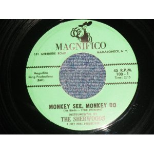 画像: The SHERWOODS  - A) MONKEY SEE, MONKEY DO  B)  JOURNEY TO THE STARS   ( Ex+++/Ex+++)  /  1961 US AMERICA ORIGINAL Used 7" Single  