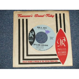 画像: BOB B. SOXX and The BLUE JEANS - A) ZIP-A-DEE, DOO-DAH  B) FLIP & NITTY (MINT/MINT- STPOL)  /  1962 US AMERICA  ORIGINAL "BLUE LABEL" Used 7" SINGLE 