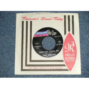 画像: The IKETTES   - A) WHAT'CHA GONNA DO  B) DOWN, DOWN (Ex++/Ex+++)  /  1966 US AMERICA ORIGINAL "PROMO" Used 7" SINGLE 