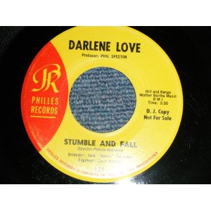 画像: DARLENE LOVE - A) STUMBLE & FALL B)  QUIET GUY (Ex+++ Looks:MINT-/Ex+++ Looks:MINT-)  / 1964 US AMERICA ORIGINAL "PROMO ONLY" Used 7" 45 Single