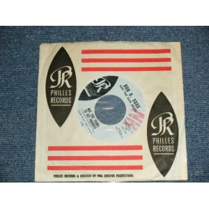 画像: BOB B. SOXX and The BLUE JEANS - A) NOT TOO YOUNG TO GET MARRIED  B) ANNETTE (Ex+++/Ex++ "NR" STAMPL)  /  1963 US AMERICA ORIGINAL "BLUE Label" Used 7" SINGLE 