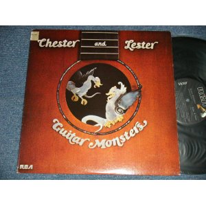 画像: CHET ATKINS and LES PAUL - CHESTER and LESTER GUITAR MONSTERS (Ex/MINT-)  / 1978 US AMERICA ORIGINAL 1st Press Record + 2nd press Jacket seal Used LP