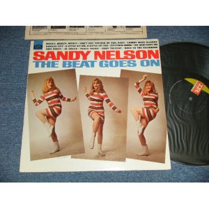 画像: SANDY NELSON - THE BEAT GOES ON (Ex++/MINT- )  / 1967 US AMERICA ORIGINAL 1st Press "BLACK with GREEN Label" MONO  Used  LP