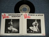 画像: THE VENTURES - A) SURFIN' & SPYIN' B) SHOWDOWN AT NEWPORT (Ex++/MINT-)/ 1981 US AMERICA ORIGINAL Used 7" SINGLE 