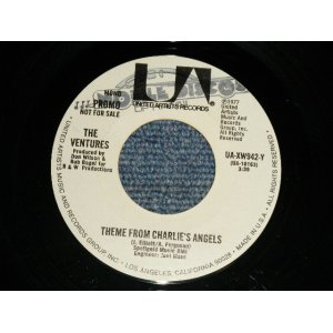 画像: THE VENTURES -  THEME FROM THE CHARLIE'S ANGELS  A) MONO / B) STEREO (MINT-/MINT  STPOL)/ 1977 US AMERICA ORIGINAL "PROMO ONLY SAME FLIP" Used 7" SINGLE 