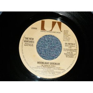 画像: THE VENTURES - MOONLIGHT SERENADE  A) 3:22 SHORT / B) 5:26 LONG DISCO (MINT/MINT)/ 1976 US AMERICA ORIGINAL Used 7" SINGLE 