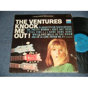 画像: THE VENTURES - KNOCK ME OUT (Without or NONE "TOMORROW'S LOVE" Version ) (Matrix # A)BST-8033-2 SIDE-1 1A  B)BST-8033-  SIDE-2-1A) (Ex/Ex++) / 1965 US AMERICA 2nd Press "BLUE with BLACK Print Label" STEREO Used LP  