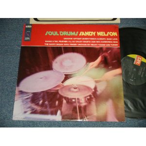 画像: SANDY NELSON - SOUL DRUM (Ex+/Ex++ SWOFC, SEAMEDSP) / 1968 US AMERICA ORIGINAL 1st Press "BLACK with GREEN Label" STEREO Used LP