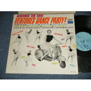 画像: THE VENTURES - GOING TO THE VENTURES PARTY (Matrix # A) BLP-2017-1-1B  B) BLP-2017-2-1A ) (Ex++/Ex+++) / 1962 US AMERICA ORIGINAL "Light BLUE Label" RELEASE VERSION MONO Used LP 