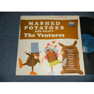 画像: THE VENTURES - MASHED POTATOES AND GRAVY (Matrix # A) BST-8016-1A (SIDE-1)  B) BST-8016-1A (SIDE-2) )  (Ex++/Ex++ Looks:Ex+ SWOFC) / 1964 Version US AMERICA Later Press "BLUE with BLACK PRINT Label" STEREO Used LP 