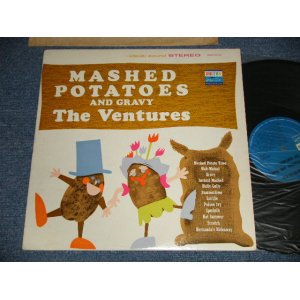 画像: THE VENTURES - MASHED POTATOES AND GRAVY (Matrix #A) BST-8016 1 SIDE 1   1 A1 B) BST-8016 1 SIDE 2  2 A1)  (Ex+++/Ex++ / 1964 Version US AMERICA Later Press "BLUE with BLACK PRINT Label" STEREO Used LP 