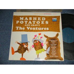 画像: THE VENTURES - MASHED POTATOES AND GRAVY (Matrix # A) BST-8016 1 SIDE 1  B) BST-8016 1 SIDE 2)  (MINT-/MINT) / 1962 US AMERICA ORIGINAL 1st Press "TURQUOISE GREEN Label" STEREO Used LP 