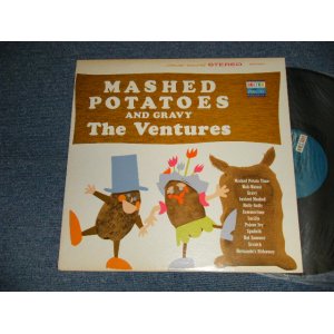 画像: THE VENTURES - MASHED POTATOES AND GRAVY (Matrix #A) BST-8016-1A (SIDE-1) IIH B) BST-8016-1A (SIDE-2) IIIH)  (Ex++/Ex++ A-2,3,B-1:Ex) / 1964 Version US AMERICA Later Press "BLUE with BLACK PRINT Label" STEREO Used LP 