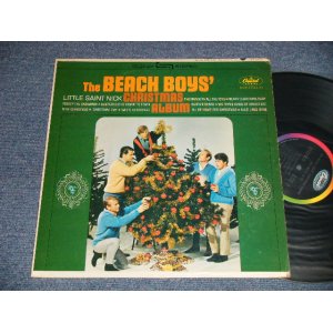 画像: The BEACH BOYS - CHRISTMAS ALBUM (MATRIX #  A) ST1-2164-A1 IAM  &  B) ST2-2164-B2  IAM & ) (Scranton Press) (Ex+/Ex++)/ 1964 US AMERICA ORIGINAL "BLACK With RAINBOW Label" STEREO Used LP