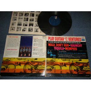 画像: THE VENTURES - PLAY GUITAR WITH THE VENTURES (Ex++/MINT-) /1965 US AMERICA ORIGINAL 1st Press "BLUE with SILVER PRINT Label" MONO Used LP 