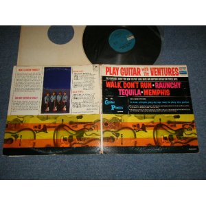 画像: THE VENTURES - PLAY GUITAR WITH THE VENTURES (VG++Ex++ EDSP) /  US AMERICA ORIGINAL 2nd Press "BLUE with BLACK PRINT Label" MONO Used LP 