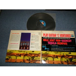 画像: THE VENTURES - PLAY GUITAR WITH THE VENTURES (Ex+/Ex+++) / 1965 US AMERICA ORIGINAL "'D' MARK LABEL" STEREO Used LP 