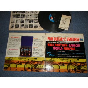 画像: THE VENTURES - PLAY GUITAR WITH THE VENTURES (Ex++/MINT-) / 1965 US AMERICA ORIGINAL "'D' MARK LABEL" STEREO Used LP 