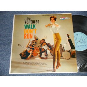 画像: THE VENTURES - WALK DON'T RUN (Ex+++/Ex+++ Looks:Ex++) / 1961? US AMERICA 2nd Press "LIGHT BLUE Label" STEREO Used LP 