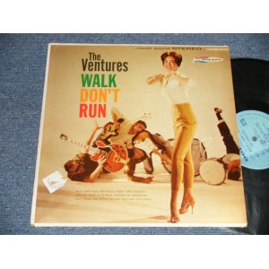 画像: THE VENTURES - WALK DON'T RUN (Ex/Ex+++ Looks:Ex++ TEAROFC) / 1961? US AMERICA 2nd Press "LIGHT BLUE Label" STEREO Used LP 