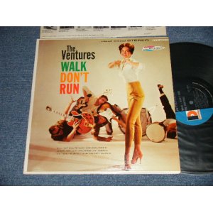 画像: THE VENTURES - WALK DON'T RUN (Ex++/POOR CARCK) / 1966? Version US AMERICA 5th Press "'D' MARK Label" STEREO Used LP 