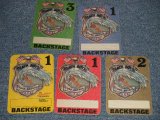 画像: The BEACH BOYS - "SURF PATROL USA" BACK STAGE PASS : for MID 1980's TOUR PASS (5-TYPE SET)  (NEW) /1980's US AMERICA ORIGINAL "BRAND NEW" 