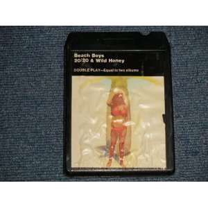 画像: The BEACH BOYS - 20/20 & WILD HONEY (VG++) / 1974 US AMERICA ORIGINAL Used 8-Track Cartridge Tape