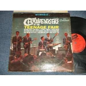 画像: THE CHALLENGERS - AT THE TEENAGE FAIR (Ex+/Ex+ WOBC, TAPESEAM) / 1964 US AMERICA ORIGINAL STEREO Used LP 