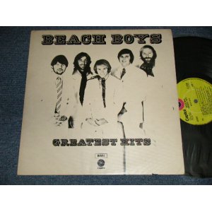 画像: The BEACH BOYS - GREATEST HITS (Ex+++/Ex+++) / 1970 UK ENGLAND ORIGINAL 1st Press "LIME GREEN Label" STEREO Used LP