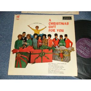 画像:  VA (CRYSTALS+RONETTES+DARLEN LOVE+More) - A CHRISTMAS GIFT FOR YOU (MINT-, Ex++/MINT- Looks:Ex+++)  /1963 UK ENGLAND ORIGINAL "1st Press Label" Used LP  