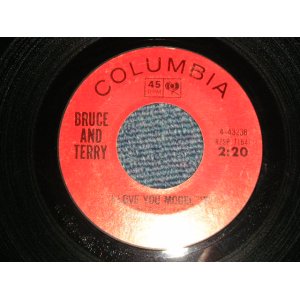 画像: BRUCE & TERRY(BRUCE JOHNSTON & TERRY MELCHER Works)  - A)I LOVE YOU, MODEL "T"  B)CARMEN (Ex+++ Looks:Ex++/Ex+++ Looks:Ex++) / 1965 US AMERICA ORIGINAL Used 7" Single