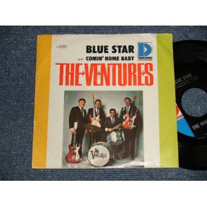 画像: THE VENTURES - A)BLUE STAR  B)COMIN' HOME BABY (Ex++/MINT-) / 1966 US AMERICA ORIGINAL " with PICTURE SLEEVE" "D Mark Label" Used 7" Single