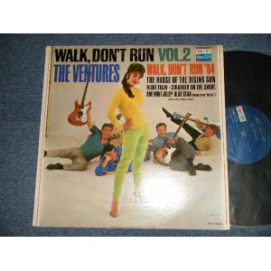 画像: THE VENTURES - WALK DON'T RUN VOL.2 (Matrix #A) BLP-2031-2 SIDE-1 B) BLP-2031-2  SIDE-2) (Ex/Ex EDSP) / 1964 US AMERICA ORIGINAL 1st Press "SWEAT SIRT Version"  1st Press "BLUE with SILVER PRINT Label" MONO Used LP 